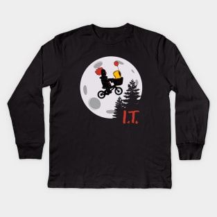 Trip to the Darkness Kids Long Sleeve T-Shirt